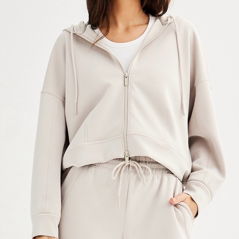 FLX Solace Long Sleeve Corset Zio Up Hoodie Women’s size M